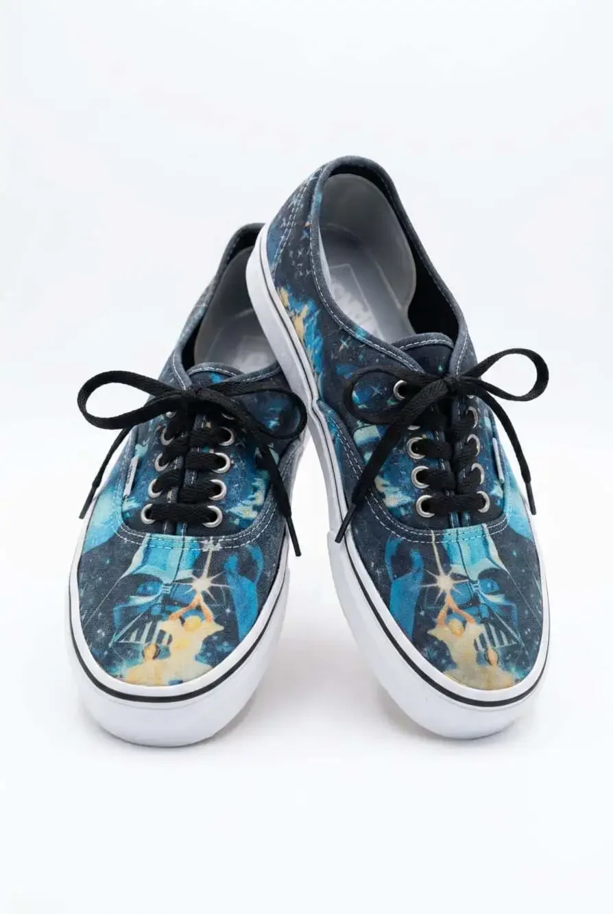 Vans Star Wars Authentic A New Hope Movie Poster Sneakers